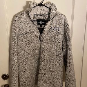 ADPI sherpa quarter zip
